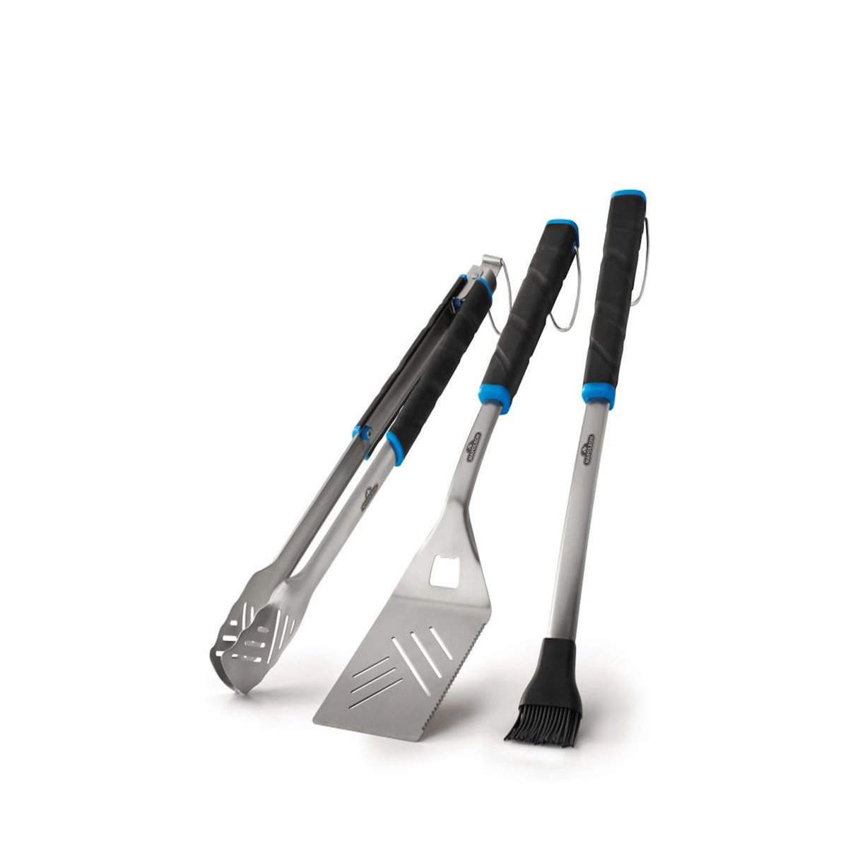 NAPOLEON Lot de 3 ustensiles : 1 spatule + 1 pince + 1 pinceau - Napoléon