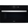 Voir la diapositive 1 : Whirlpool Micro ondes grill encastrable AMW770NB 6ème Sens