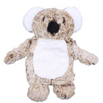 Paris Prix Bouillotte Peluche Ours  Micro-Ondable  32cm Marron