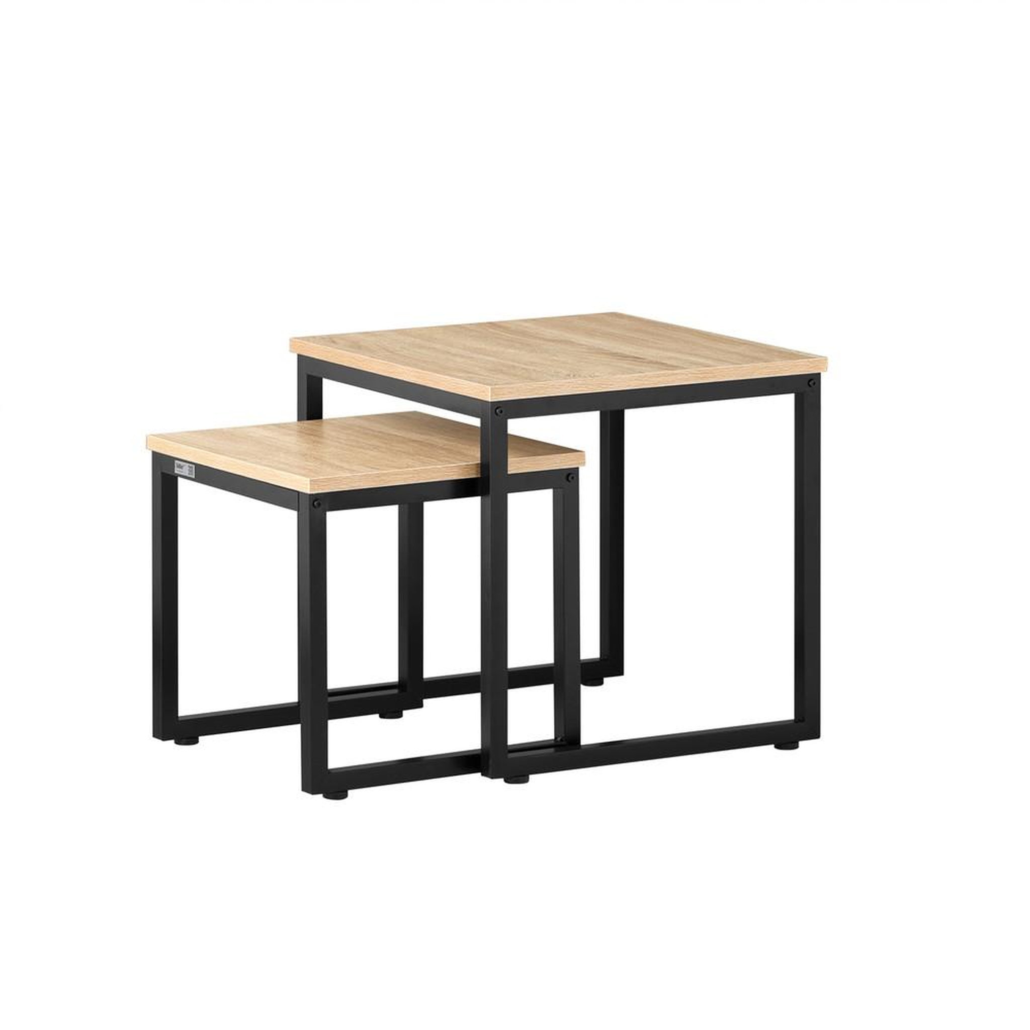 Voir la diapositive 1 : SOBUY SoBuy - Lot De 2 Tables D'appoint - Industriel - FBT42