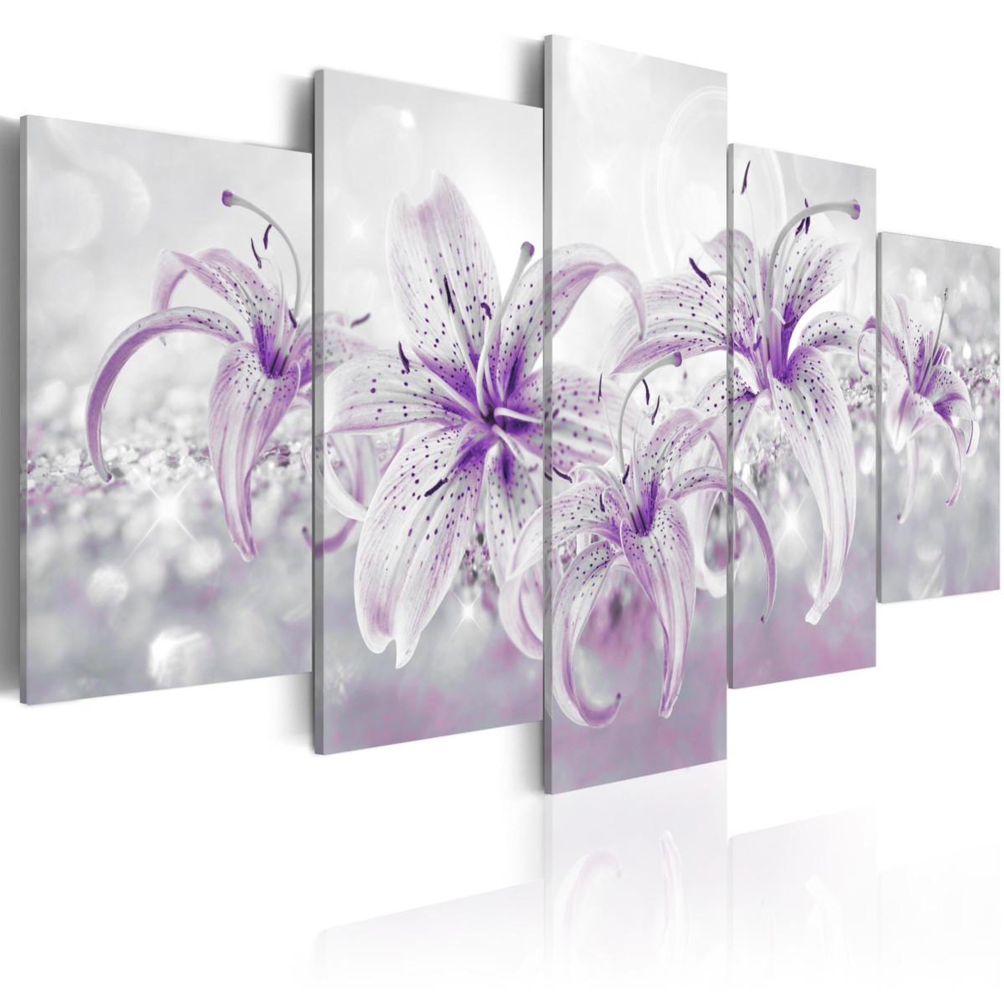 Paris Prix Tableau imprimé  purple graces. Coloris disponibles : Multicolore