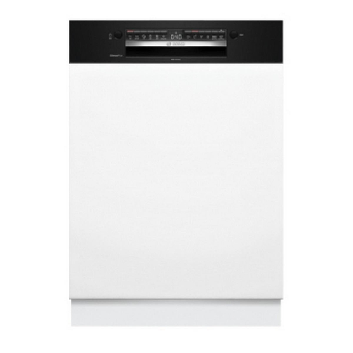 BOSCH Lave-vaisselle 60cm 14 couverts 42db intégrable avec bandeau noir - SMI4HCB07E