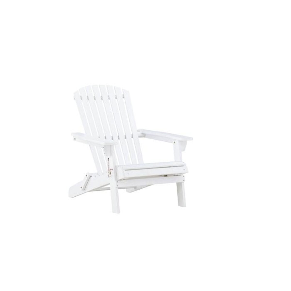 Paris Prix Chaise Longue en Bois  Tropea  88cm Blanc