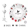 SC CRYSTAL Box mensuelle SC Crystal - 10 charms breloques