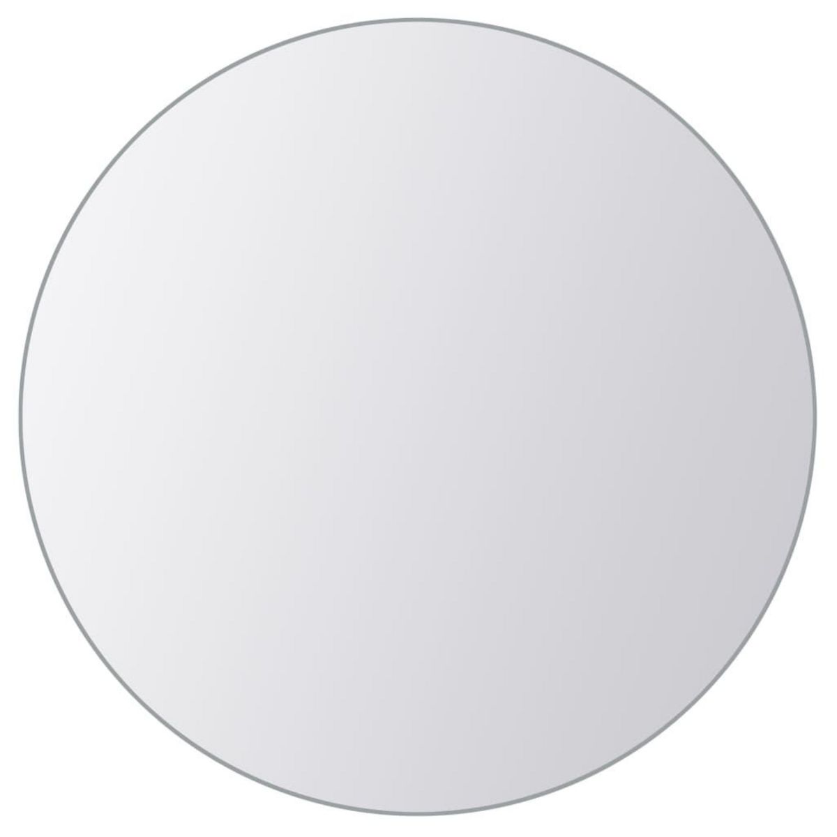 VIDAXL Carreau de miroir 8 pcs Rond Verre