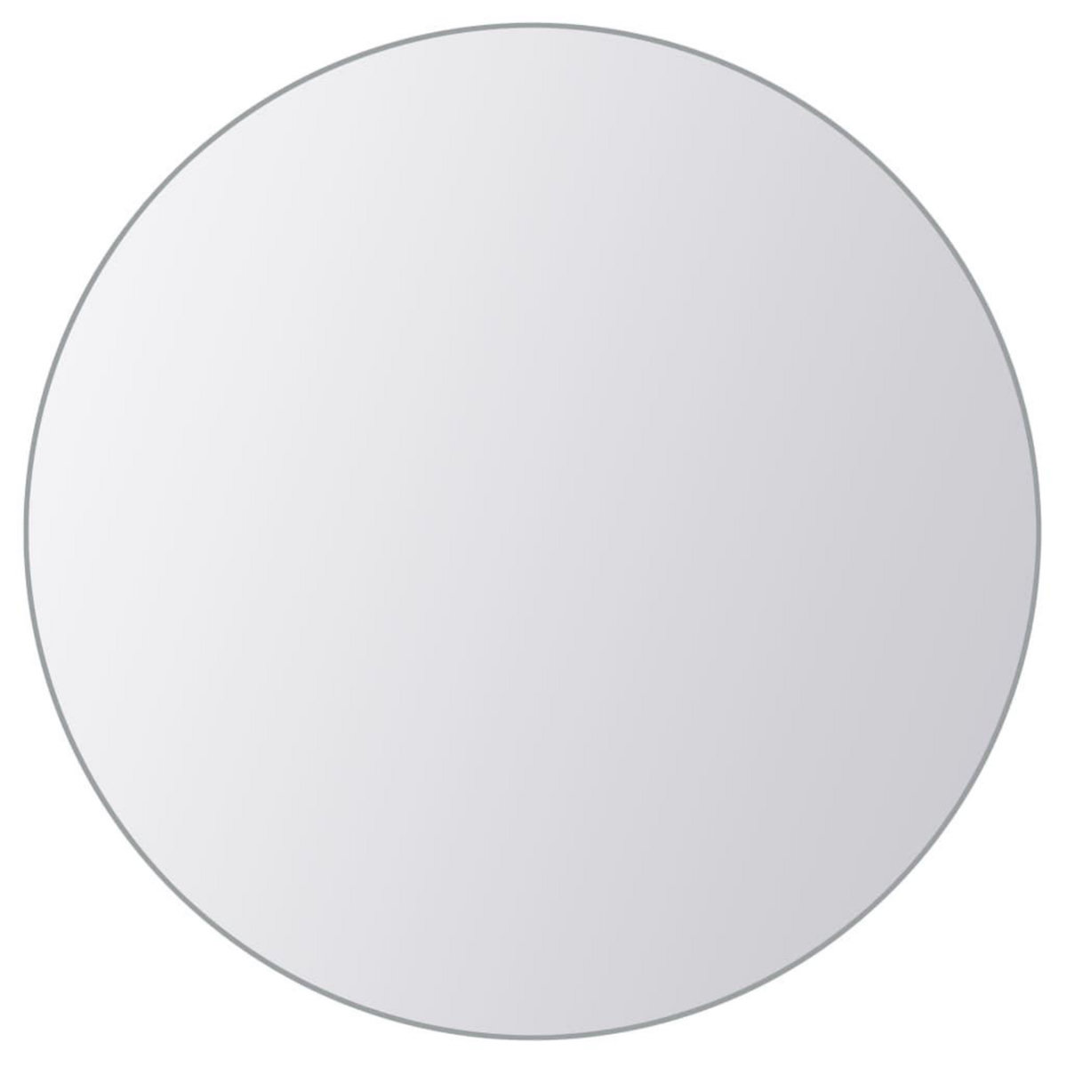 VIDAXL Carreau de miroir 8 pcs Rond Verre