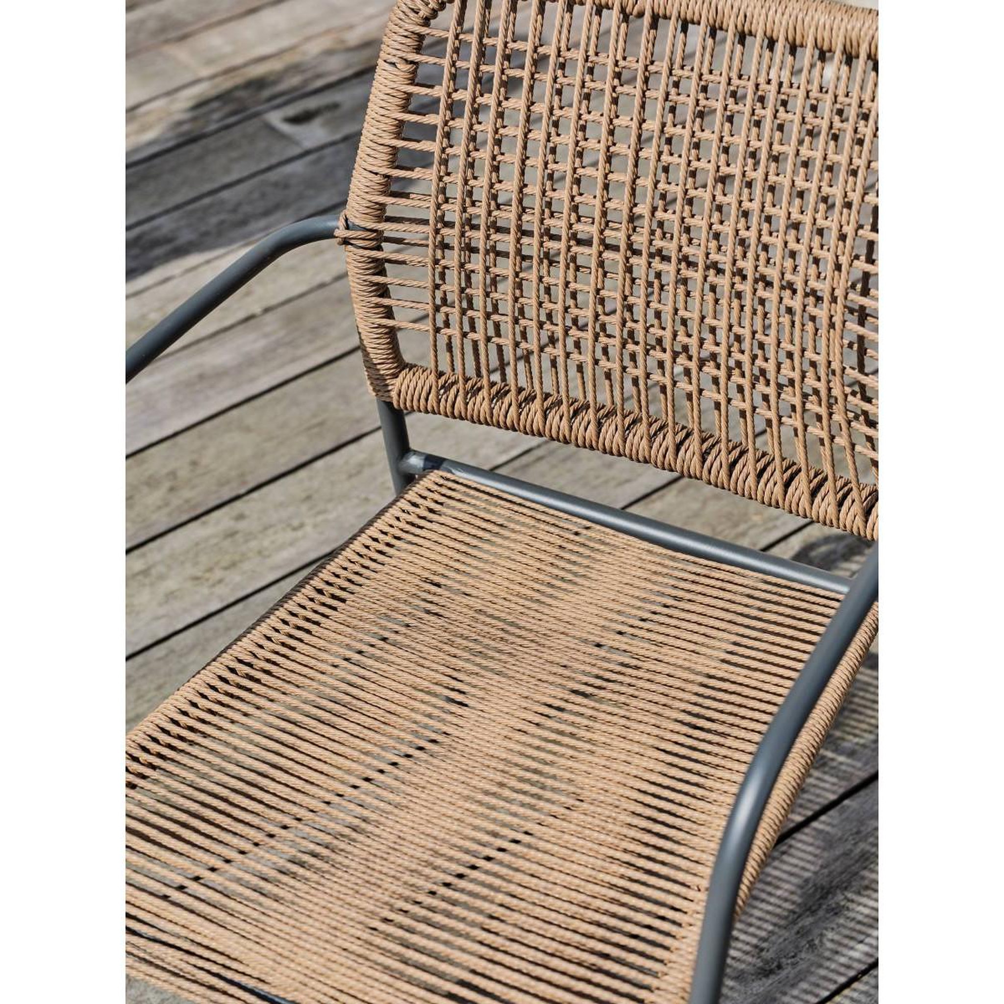 Voir la diapositive 4 : Paris Prix Fauteuil de jardin  marceau  78cm naturel