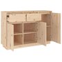 Voir la diapositive 5 : VIDAXL Buffet 110x34x75 cm bois massif de pin