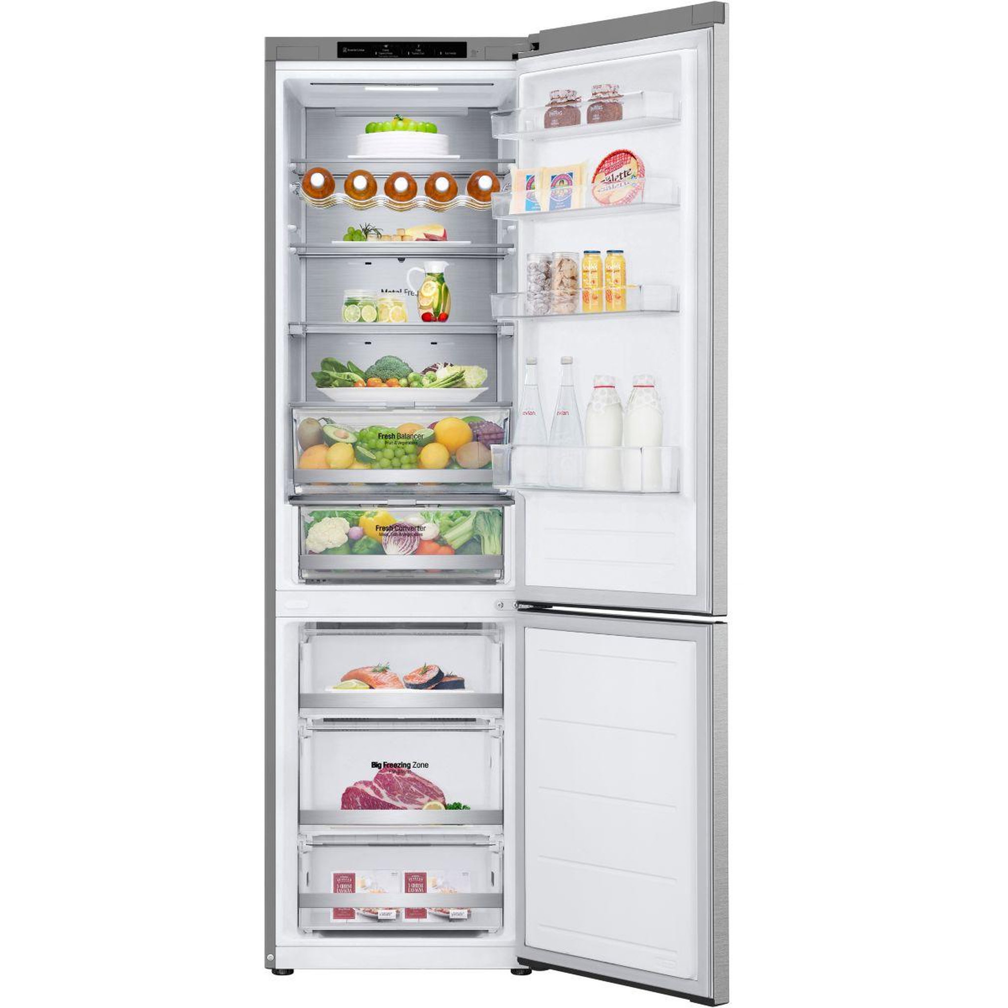 Voir la diapositive 4 : LG Réfrigérateur combiné gbv7280cmb