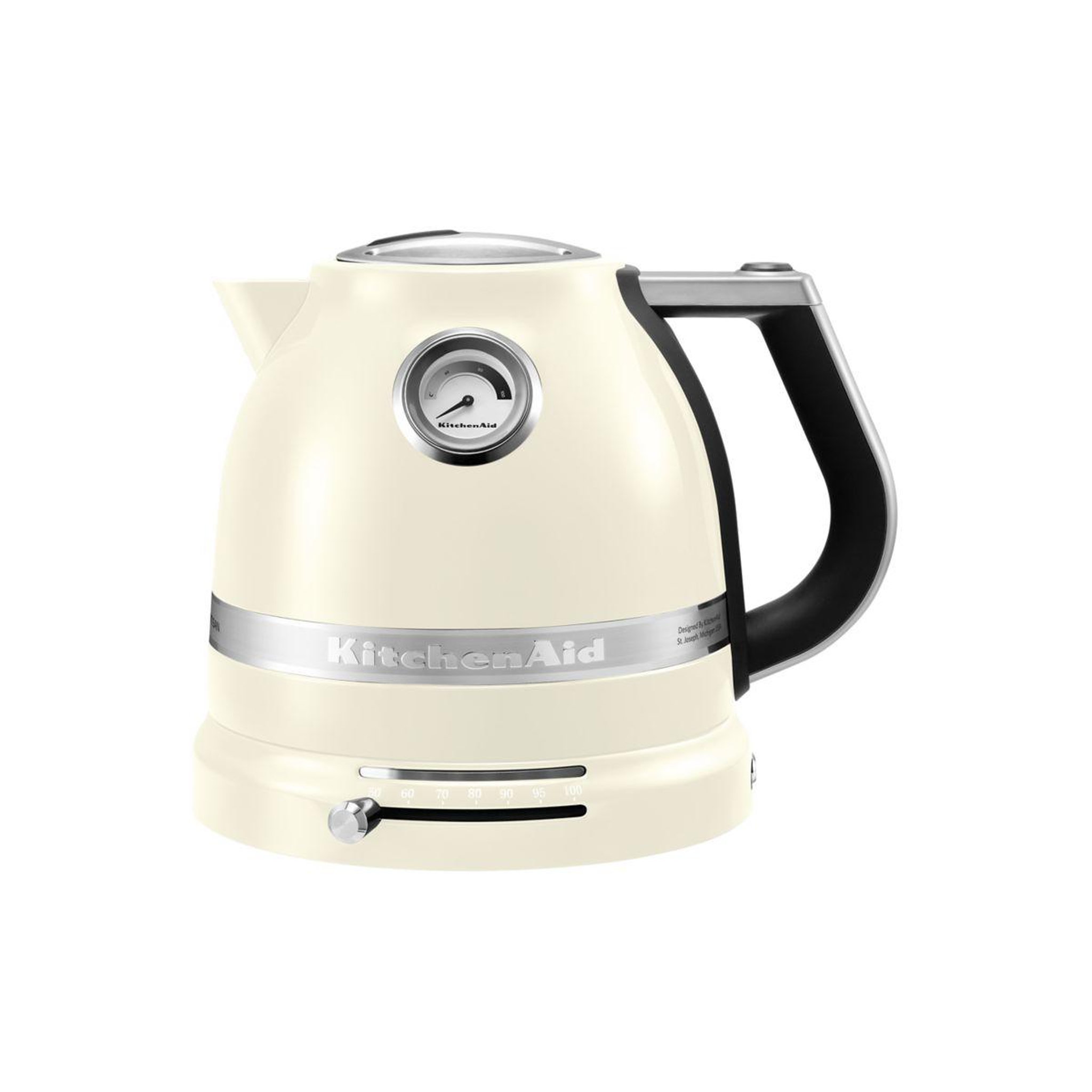 Voir la diapositive 1 : KitchenAid Bouilloire 5KEK1522EAC crème