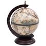 Voir la diapositive 2 : VIDAXL Support de vin globe de dessus de table Bois d'eucalyptus Blanc