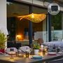 Voir la diapositive 3 : Lumisky Suspension d'extérieur nomade solaire LAIA Beige Bambou D55cm