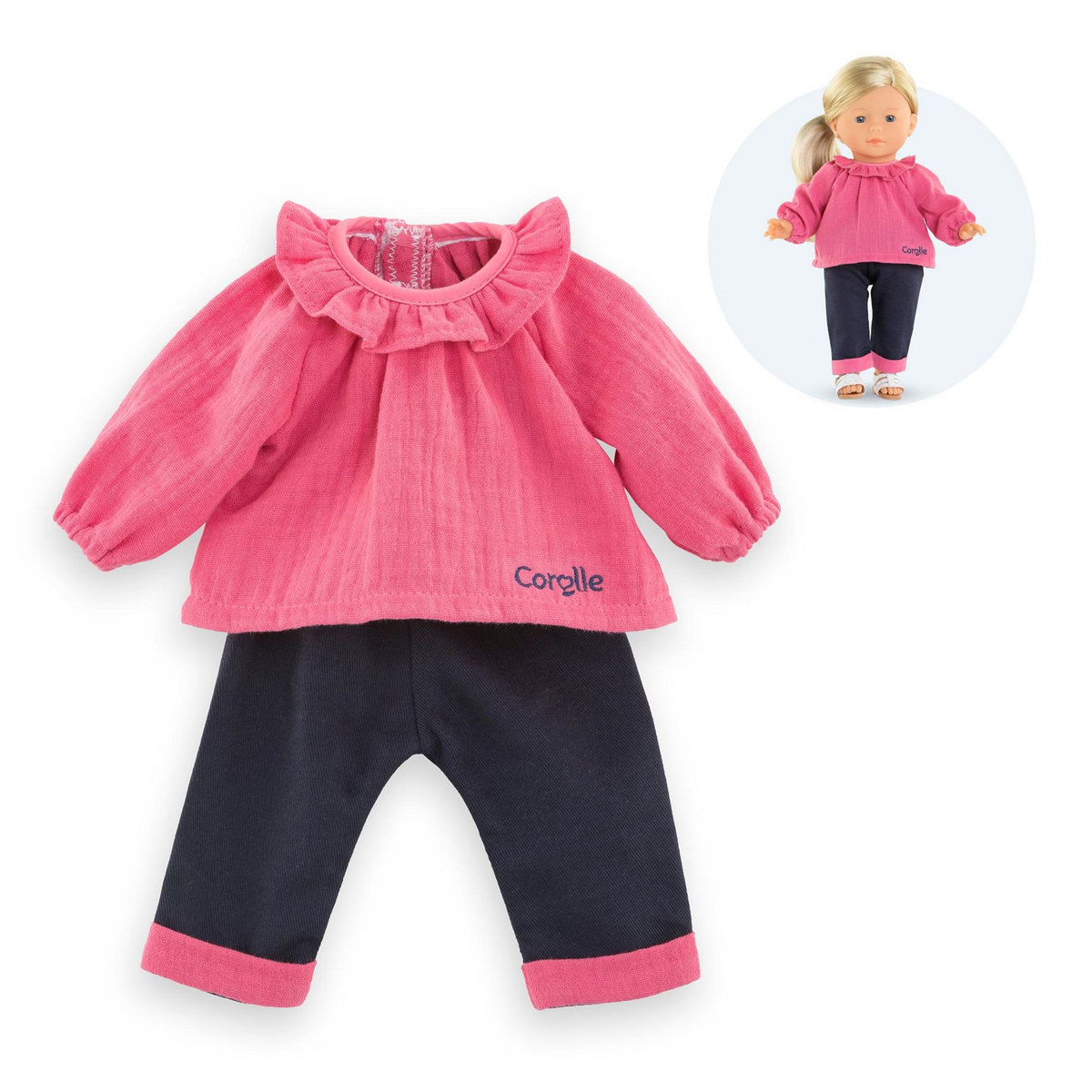 Corolle Blouse Rose et Pantalon pour poupée ma Corolle pas cher - Auchan.fr