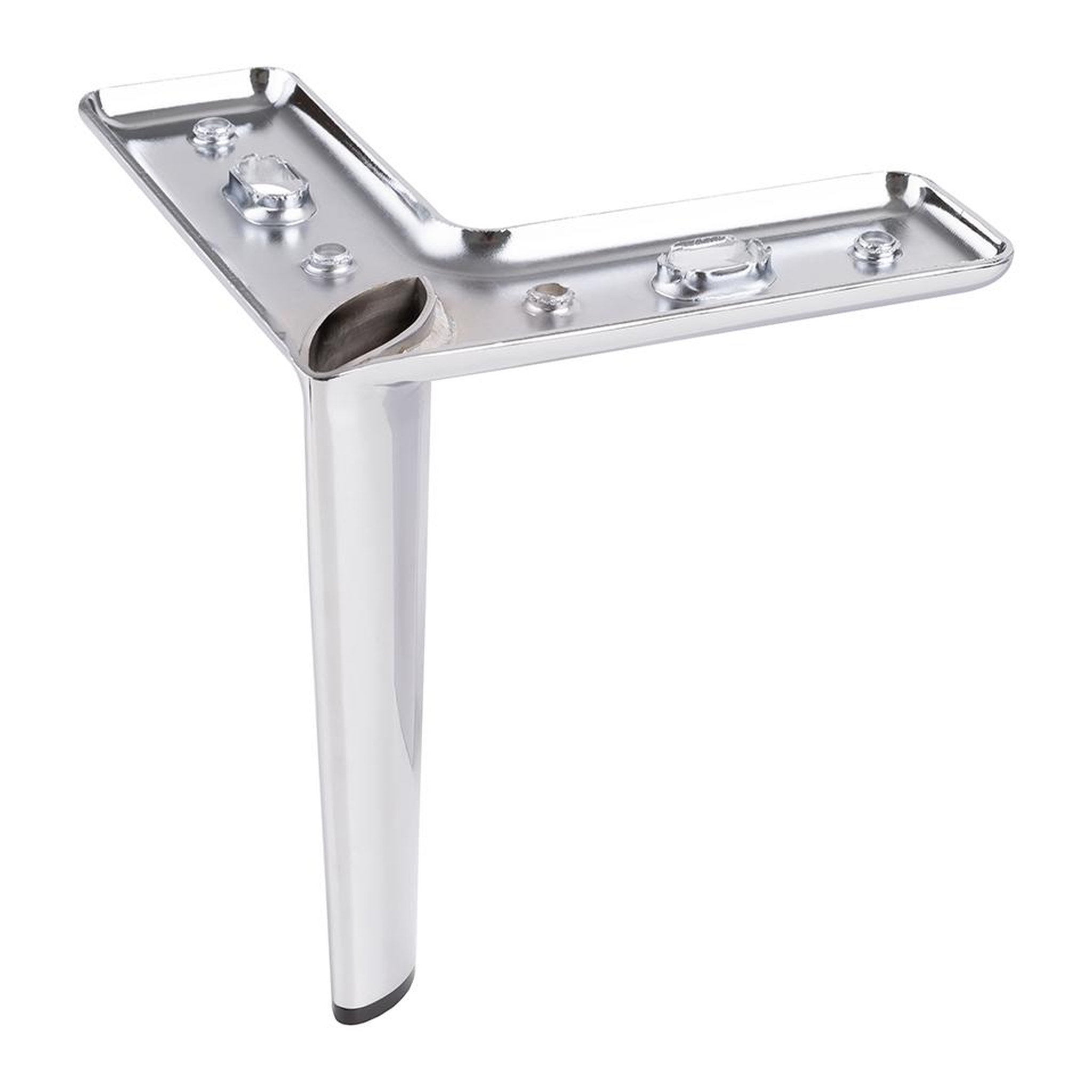 CENTRALE BRICO Pied de meuble fs006 150mm chrome brillant