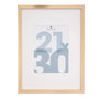 Voir la diapositive 1 : ATMOSPHERA Cadre Photo en Verre  Manu  21x30cm Or