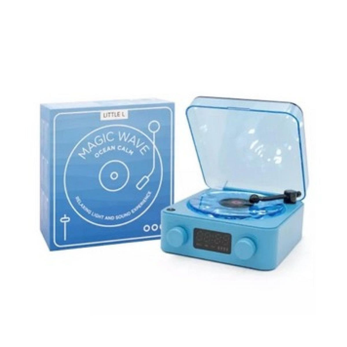 LITTLE L Veilleuse Tourne-disque Sensoriel Magic Wave OCEAN CALM -