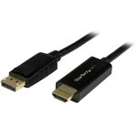Startech Câble adaptateur StarTech 2m DisplayPort vers HDMI 4K