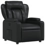 Voir la diapositive 2 : VIDAXL Fauteuil inclinable Noir Similicuir