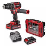 Einhell Perceuse-visseuse à percussion sans fil – TP-CD 18/70 Li-i BL +70 – 70 Nm – 2 batteries + accessoires – Power X-Change