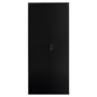 Voir la diapositive 3 : ID MARKET Armoire de bureau 80 x 180 cm 4 étagères modulables 5 niveaux métal noir