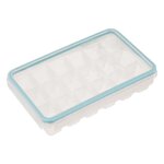 FIVE Bac à Glaçons Avec Couvercle  18 Cavités  20cm Bleu Artic