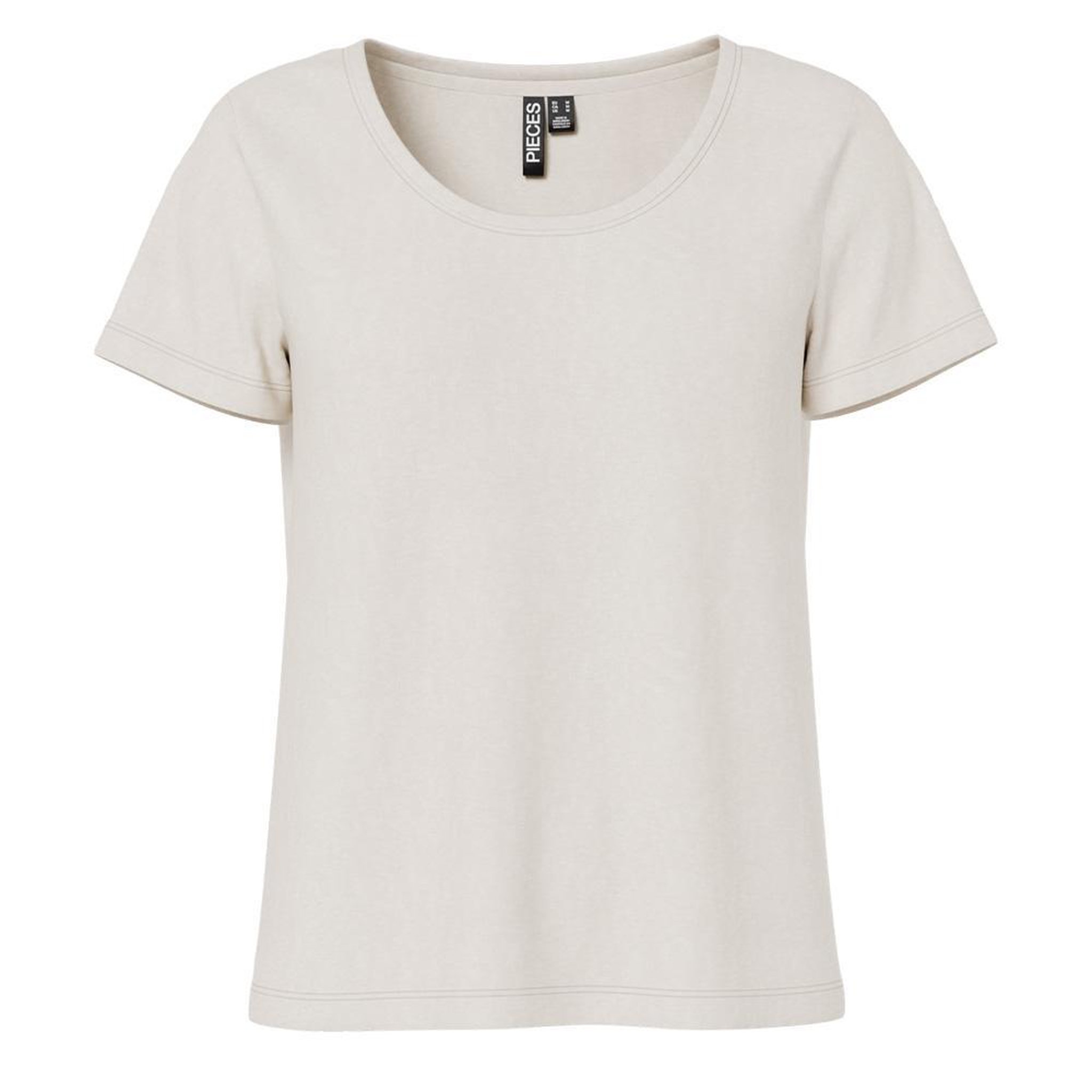 Pieces T Shirt  Pale Femme Pieces Sophie. Coloris disponibles : Rose