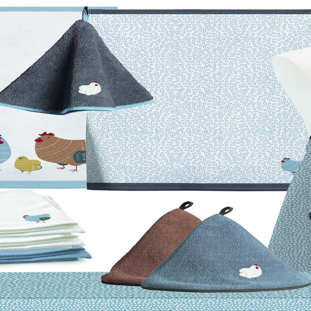 Les Ateliers du Linge Coussin 100% coton 140g emili