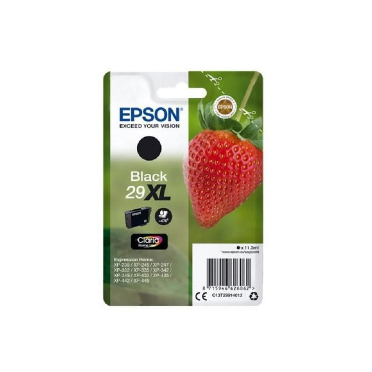 Epson EPSON Pack de 1 cartouche dencre 18XL Fraise - Magenta - haute capaciteblister avec alarme