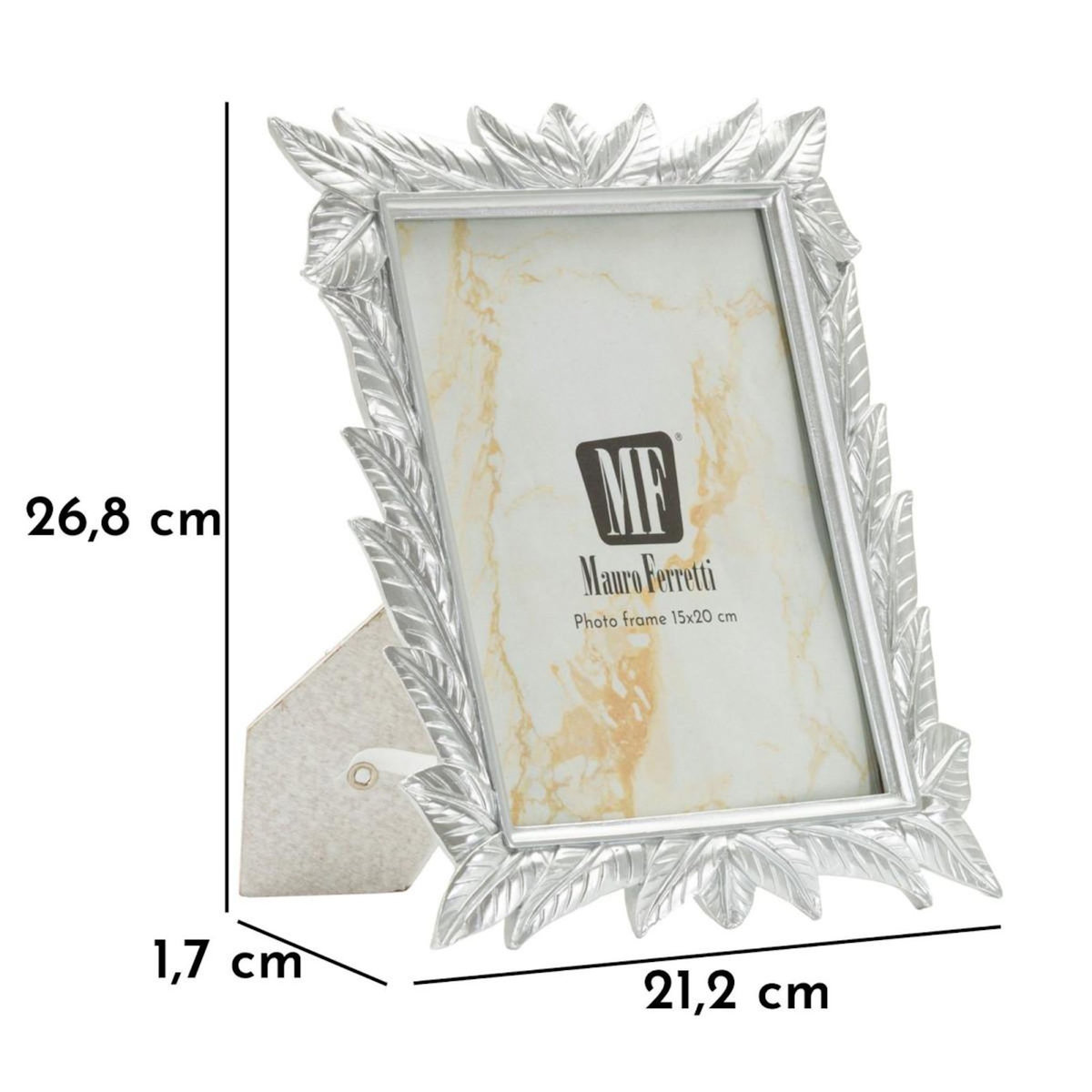 Paris Prix Cadre Photo Déco  Leavy  15x20cm Argent