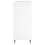 Voir la diapositive 5 : VIDAXL Armoire a disques blanc 84,5x38x89 cm bois d'ingenierie