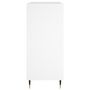 Voir la diapositive 5 : VIDAXL Armoire a disques blanc 84,5x38x89 cm bois d'ingenierie