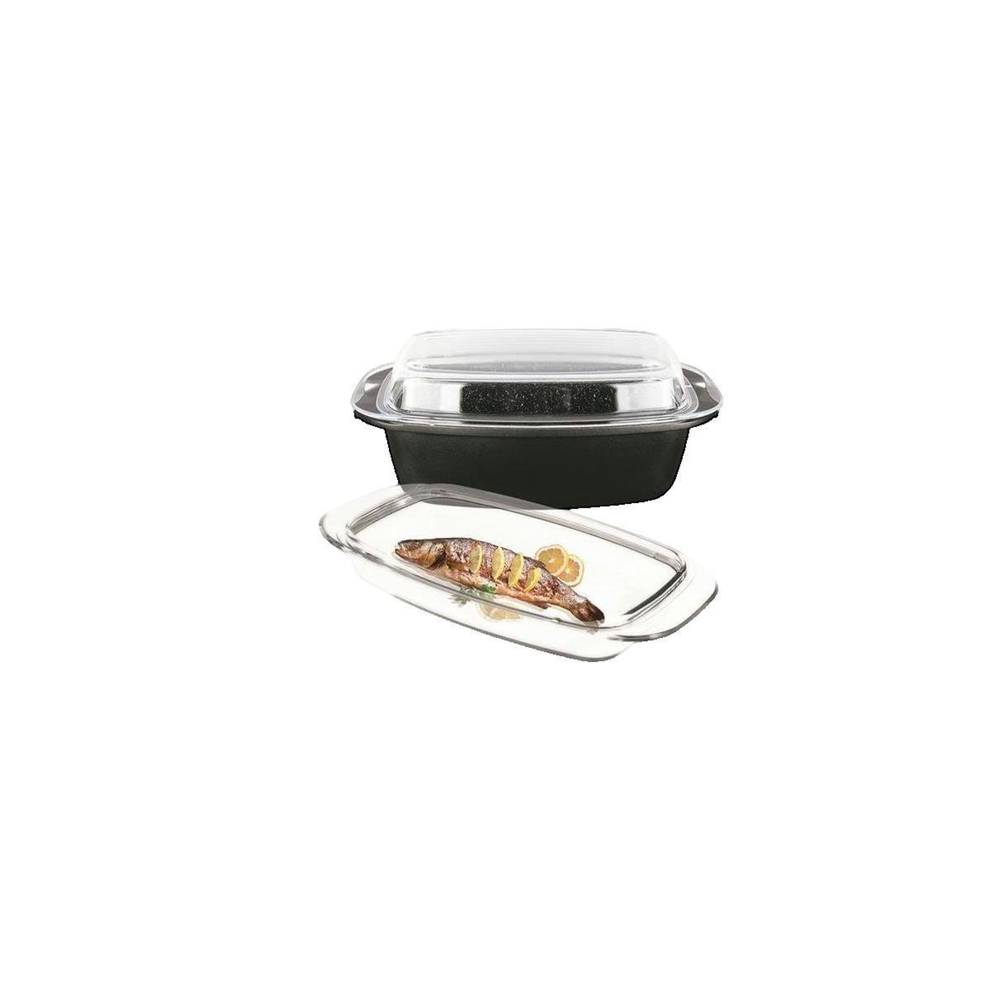 Voir la diapositive 3 : BERLINGER HAUS Faitout Berlinger-Haus Granit Diamond 5,2 litres noir