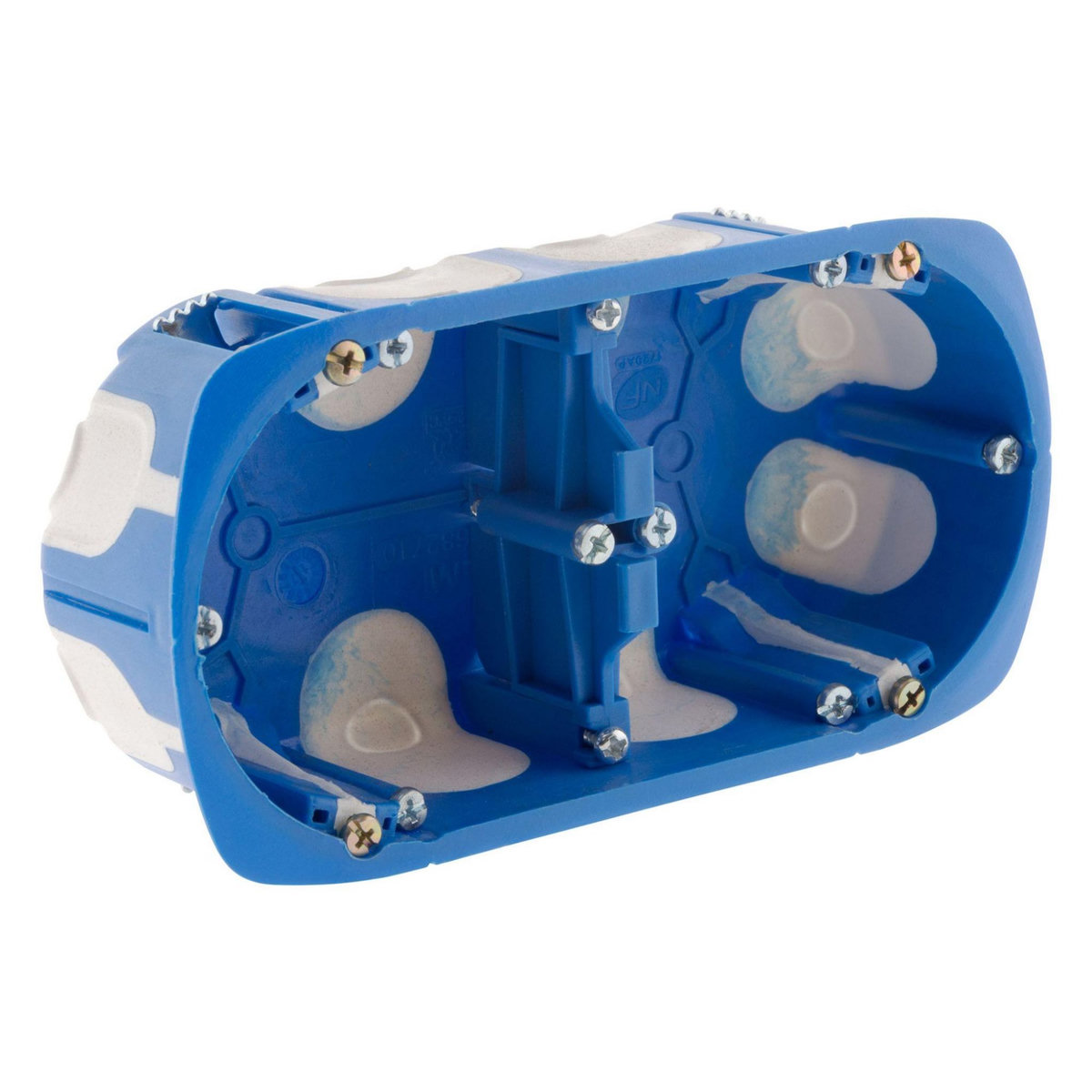 ZENITECH Boîte double entraxe 71mm No Air MULTI MAT Ø67 mm P. 40 mm