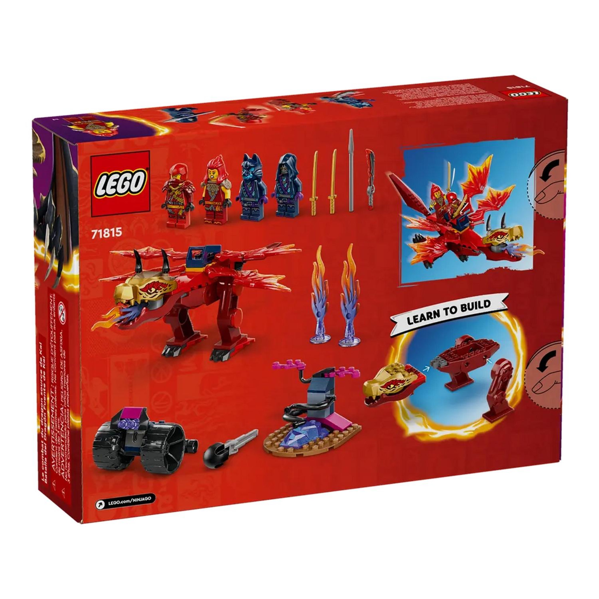 Voir la diapositive 4 : LEGO La bataille du dragon source de Kai