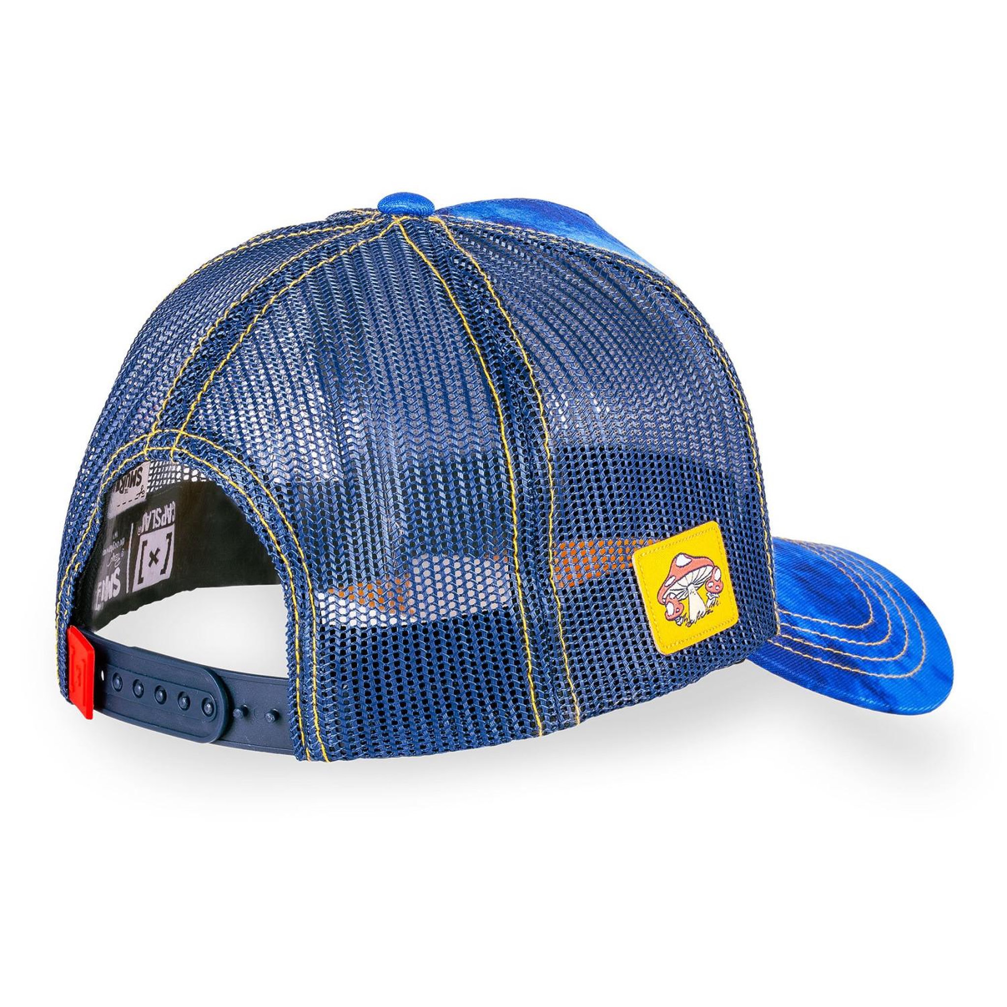 Voir la diapositive 6 : CAPSLAB Casquette trucker avec filet the smurfs dazed