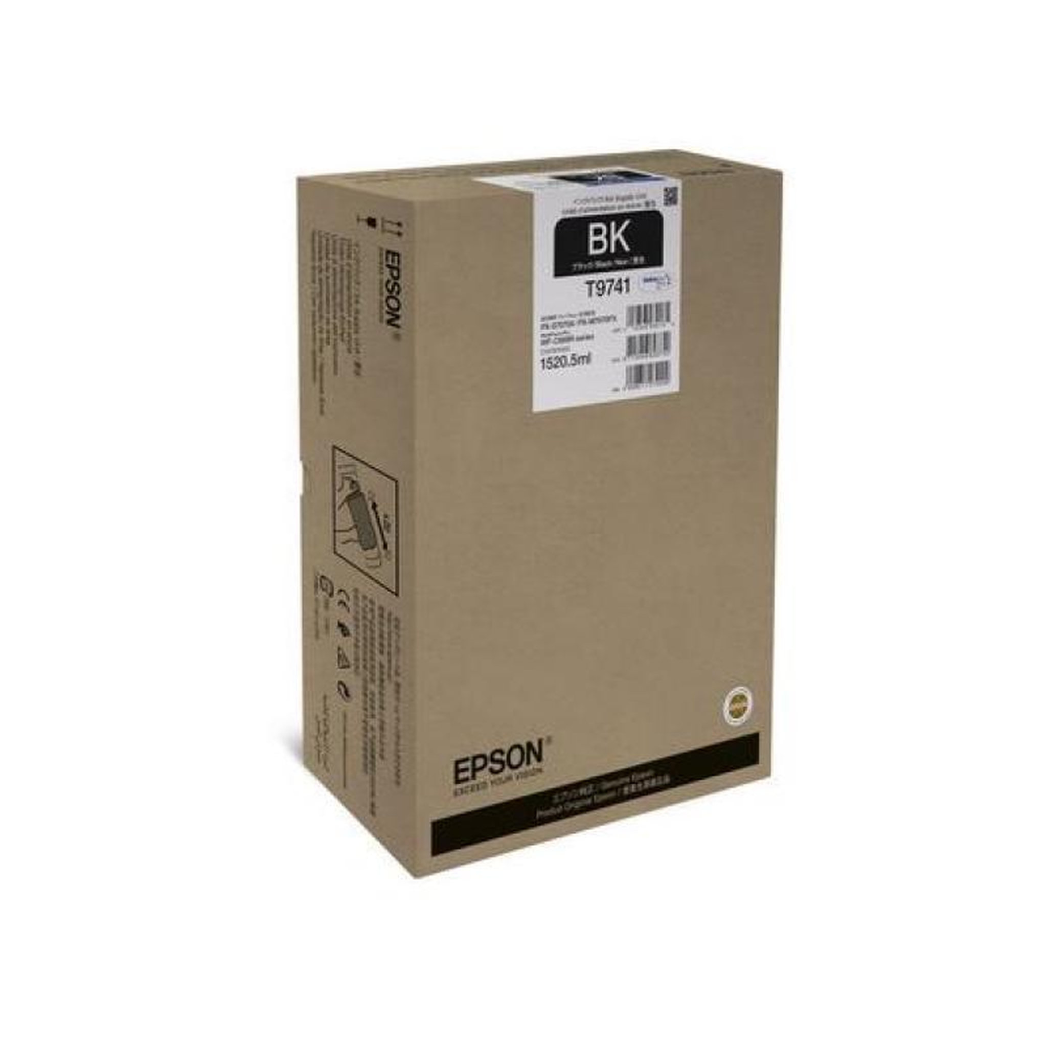 Voir la diapositive 2 : Epson Epson Ink T9741 Black Schwarz (C13T97410N)