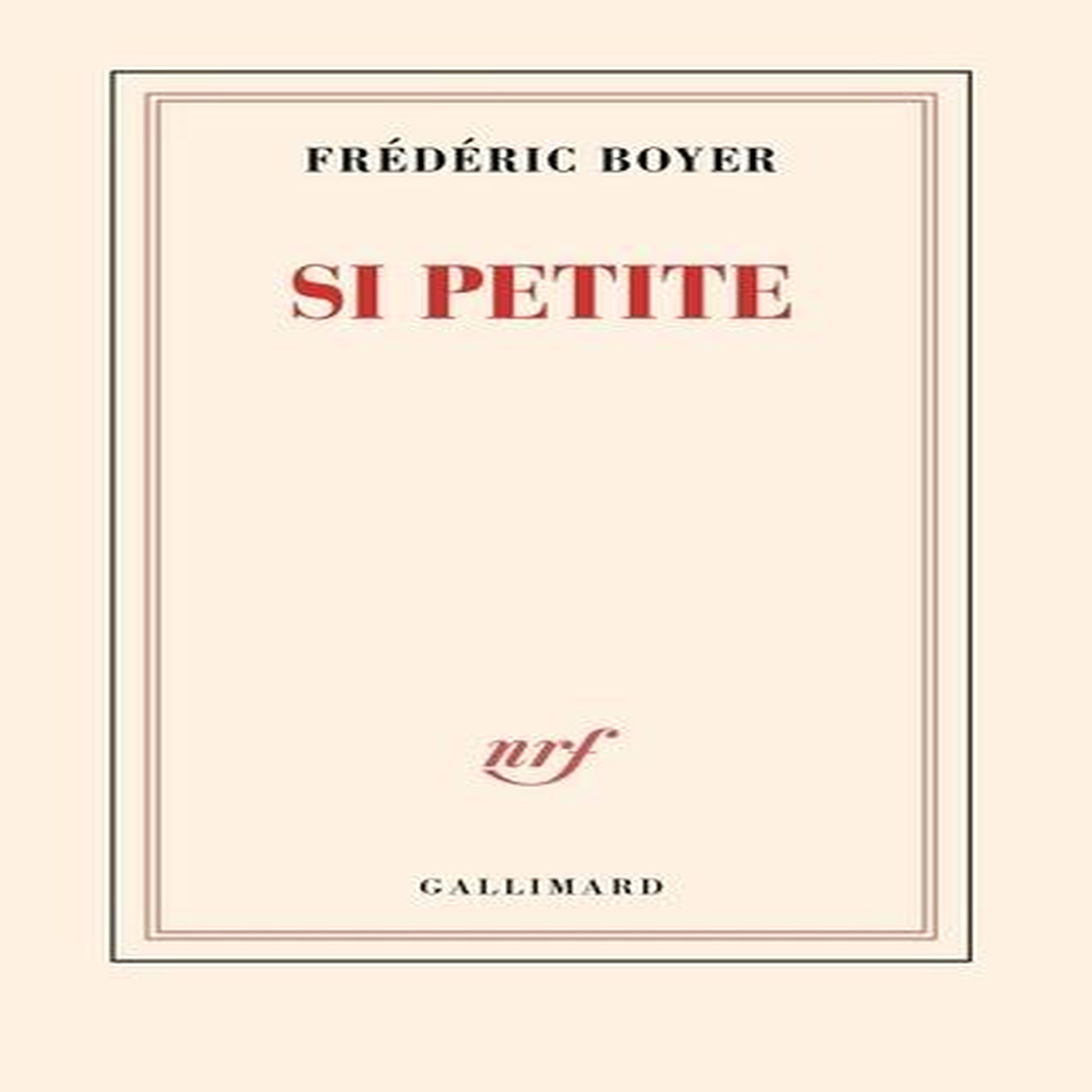 SI PETITE, Boyer Frédéric