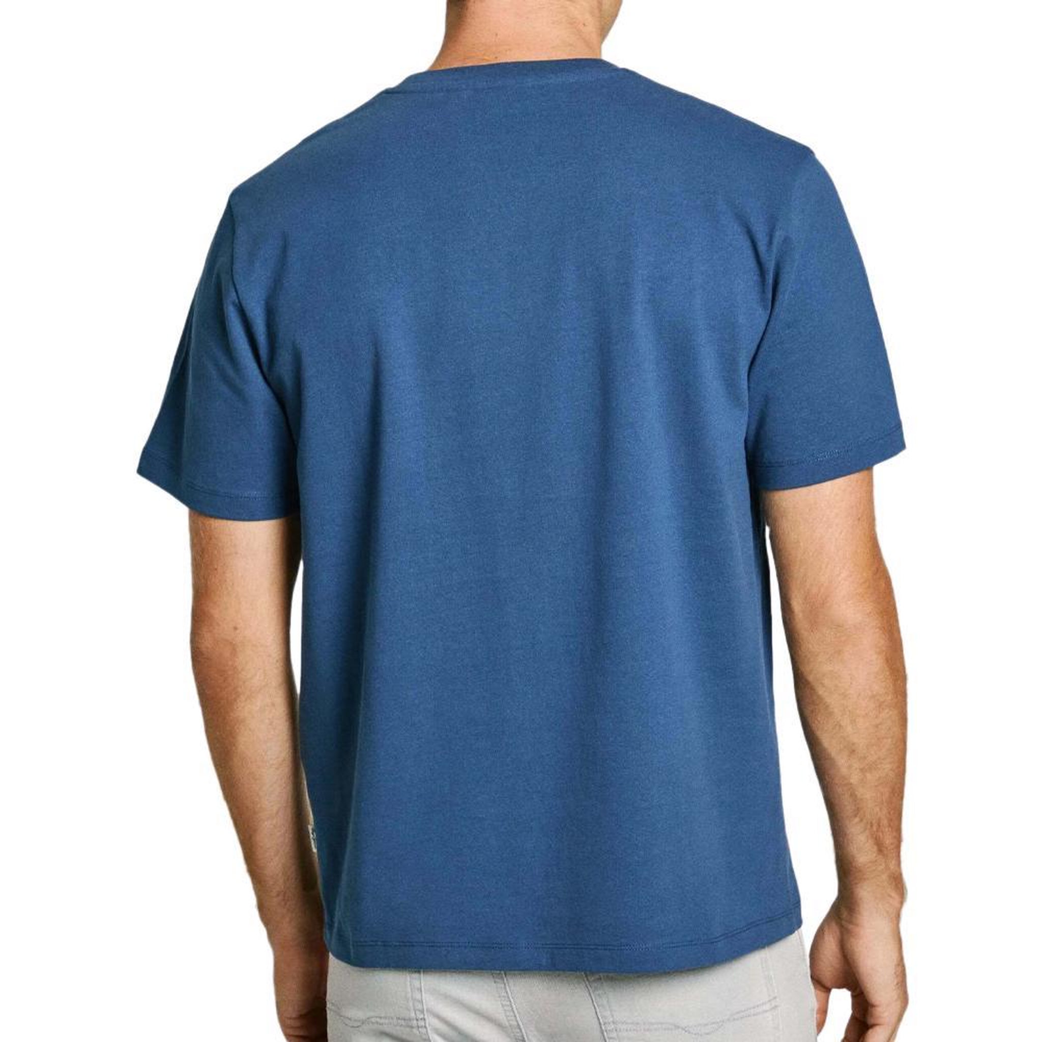 Voir la diapositive 2 : Pepe Jeans T-shirt Bleu Homme Pepe jeans Connor