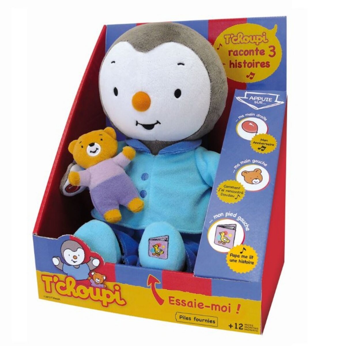 Jemini Peluche T'choupi 30 cm au meilleur prix sur