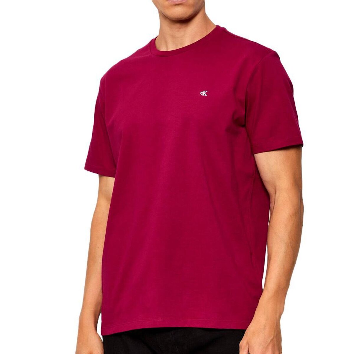 CALVIN KLEIN JEANS T Shirt  Framboise Homme Calvin Klein Jeans Classic