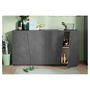 Voir la diapositive 3 : Meuble de rangement 4 portes 160cm VERONA