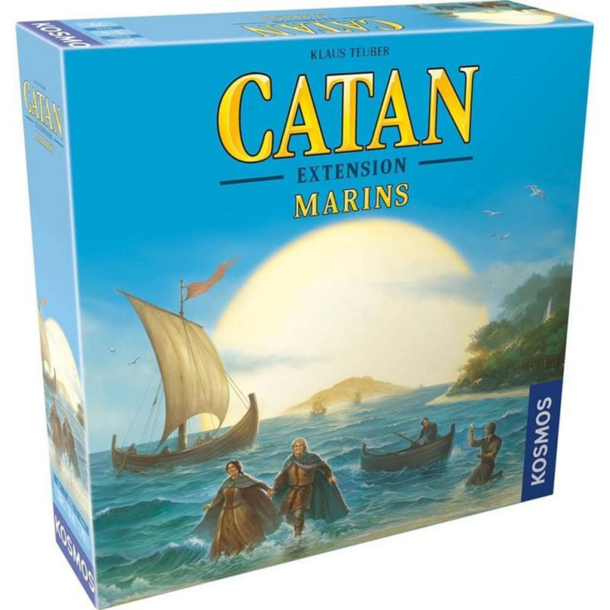 Asmodee Jeu de stratégie Asmodee Catan Marins Eco (Ext)