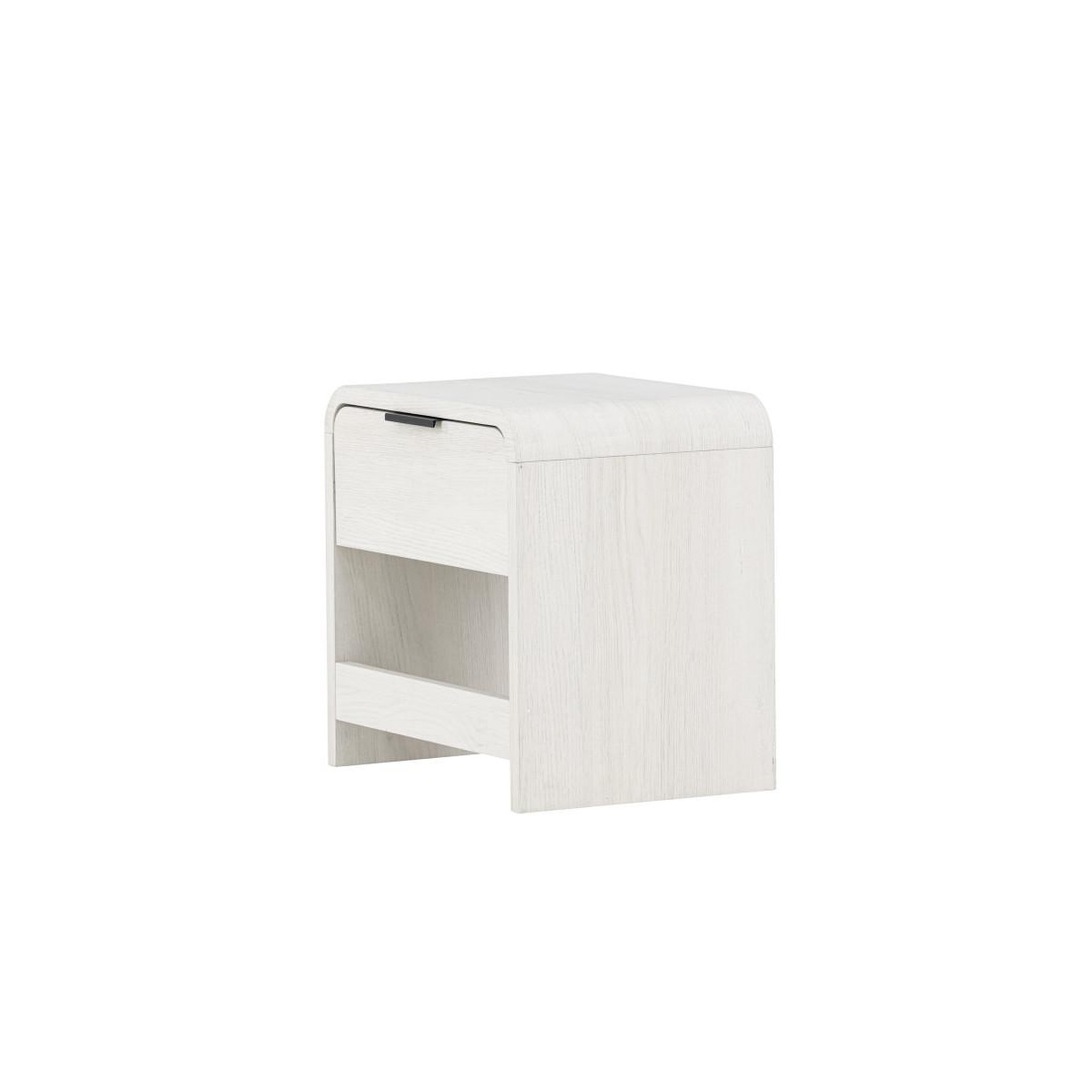 Voir la diapositive 4 : Paris Prix Table de chevet design  lyngdal  40cm blanc