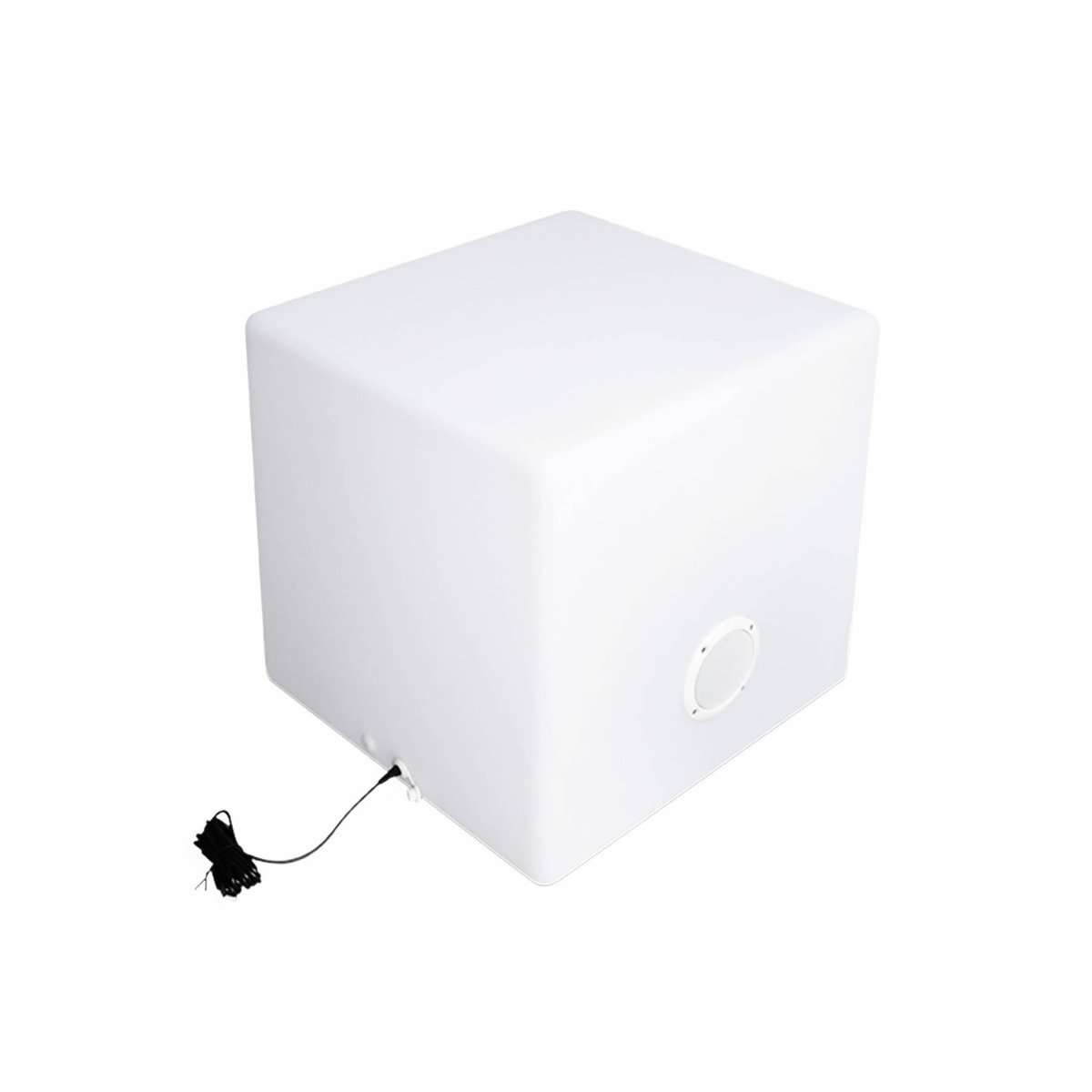 SWEEEK Enceinte Bluetooth lumineuse LED multicolore pour l'extérieur rechargeable - 7 couleurs