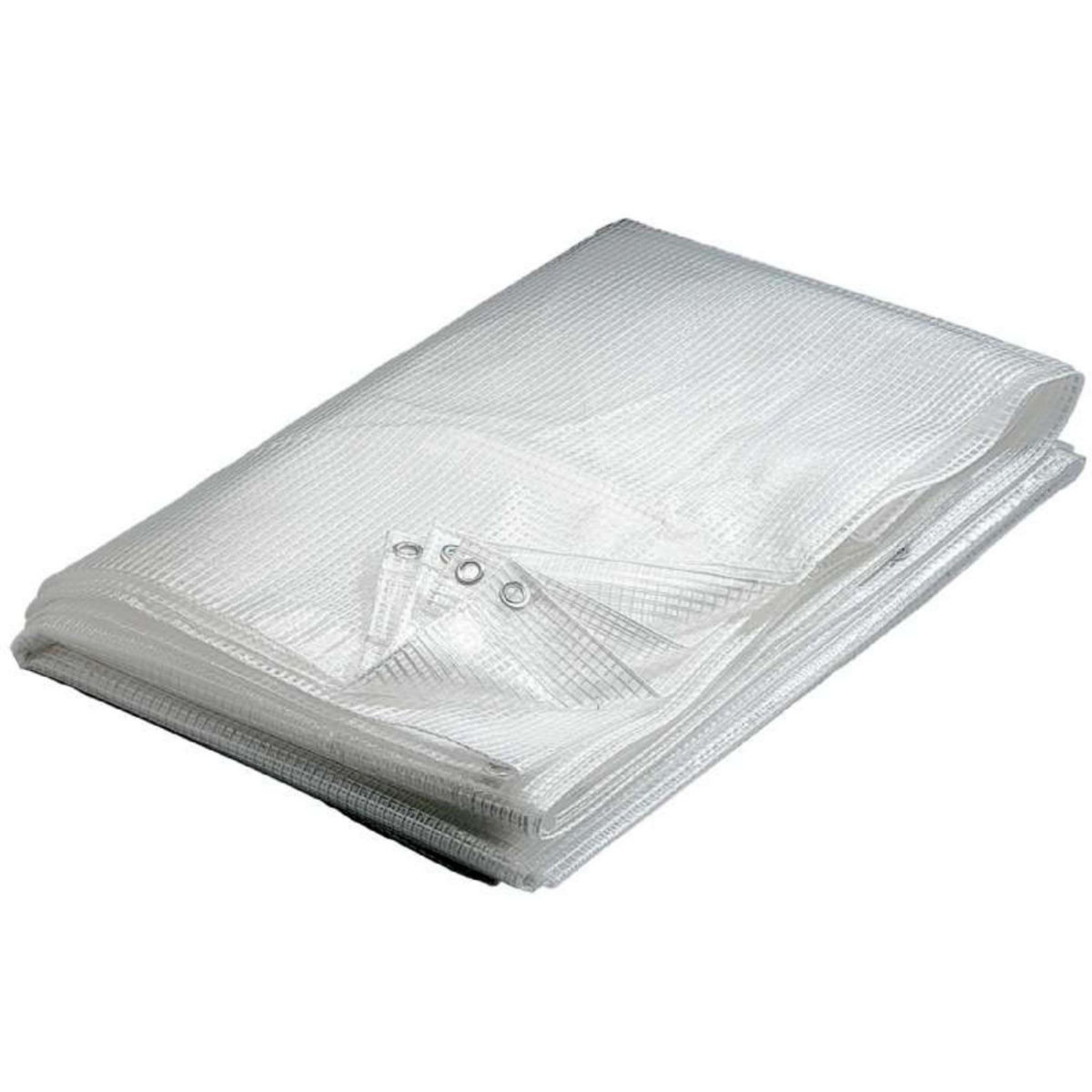  Bâche transparente 160 g/m2 Werkapro 5 x 7,0 m