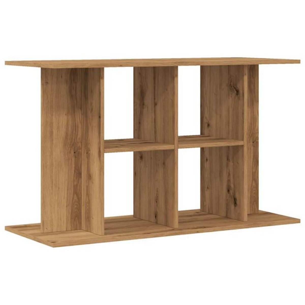 VIDAXL Support d aquarium chêne artisanal 100x40x60 cm bois ingénierie