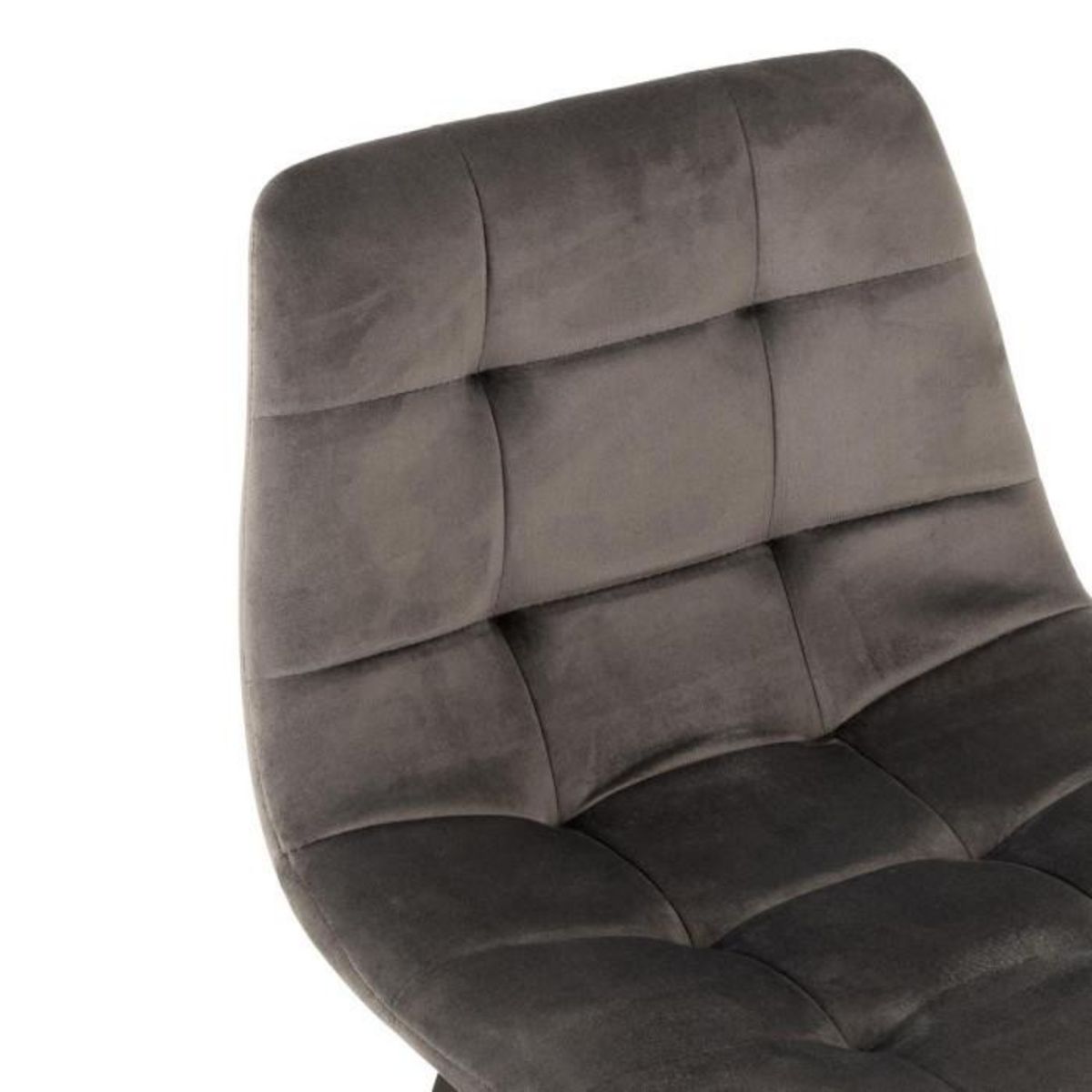 Paris Prix Chaise de Bar Design  Olivier  95cm Gris