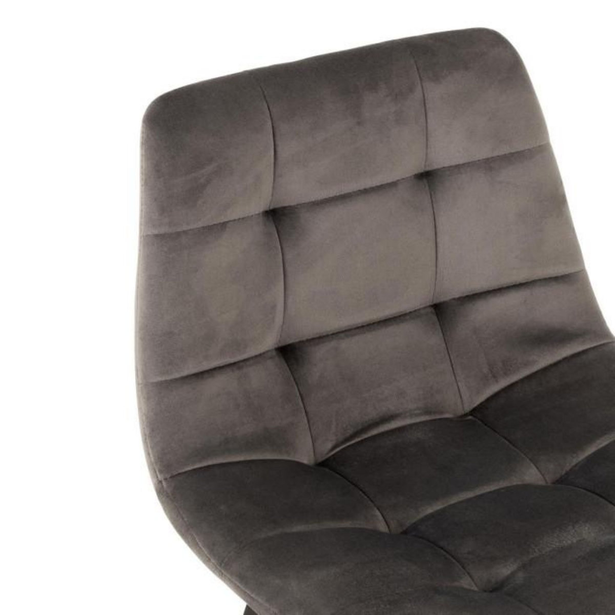 Paris Prix Chaise de Bar Design  Olivier  95cm Gris