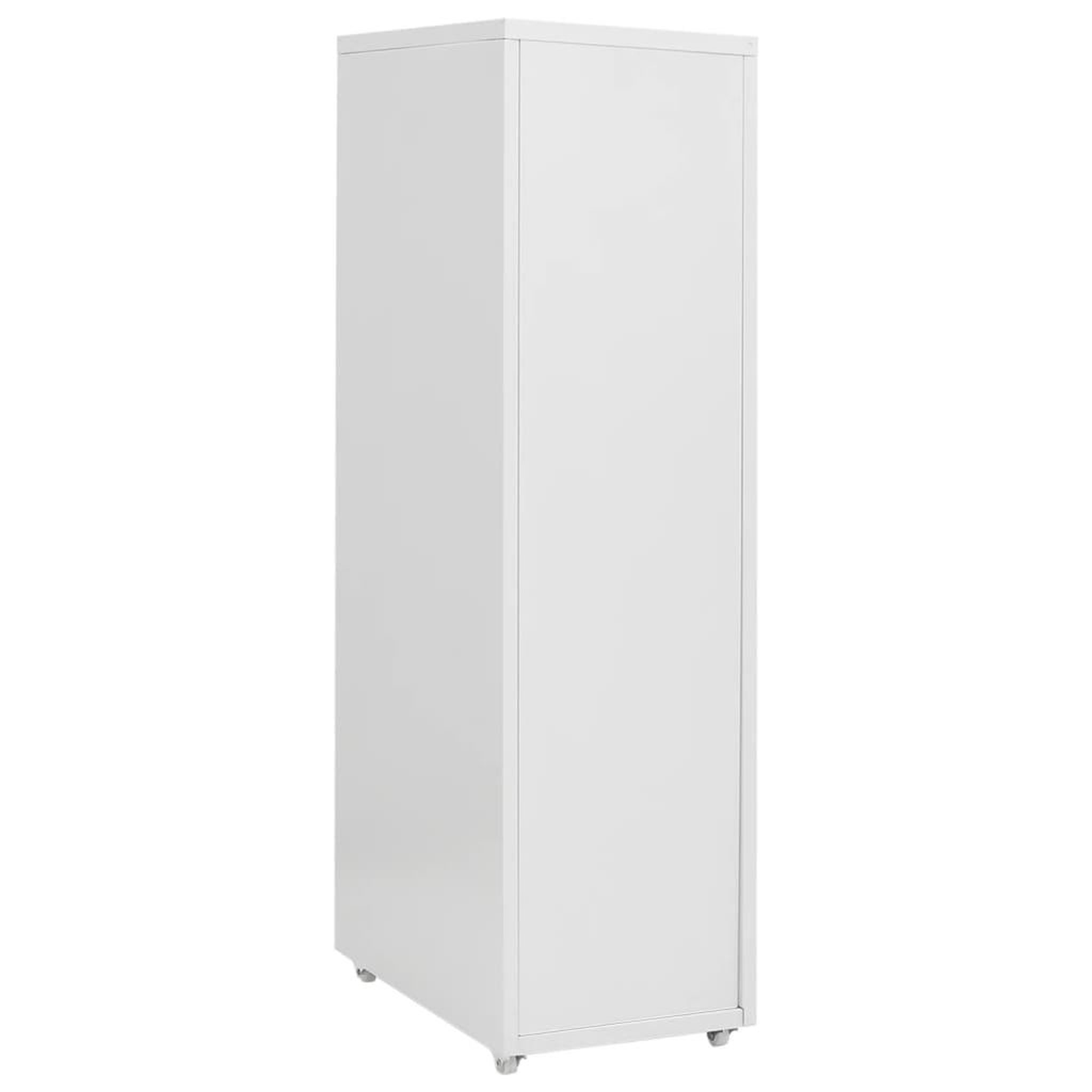 Voir la diapositive 4 : VIDAXL Classeur mobile Gris 28x41x109 cm Metal