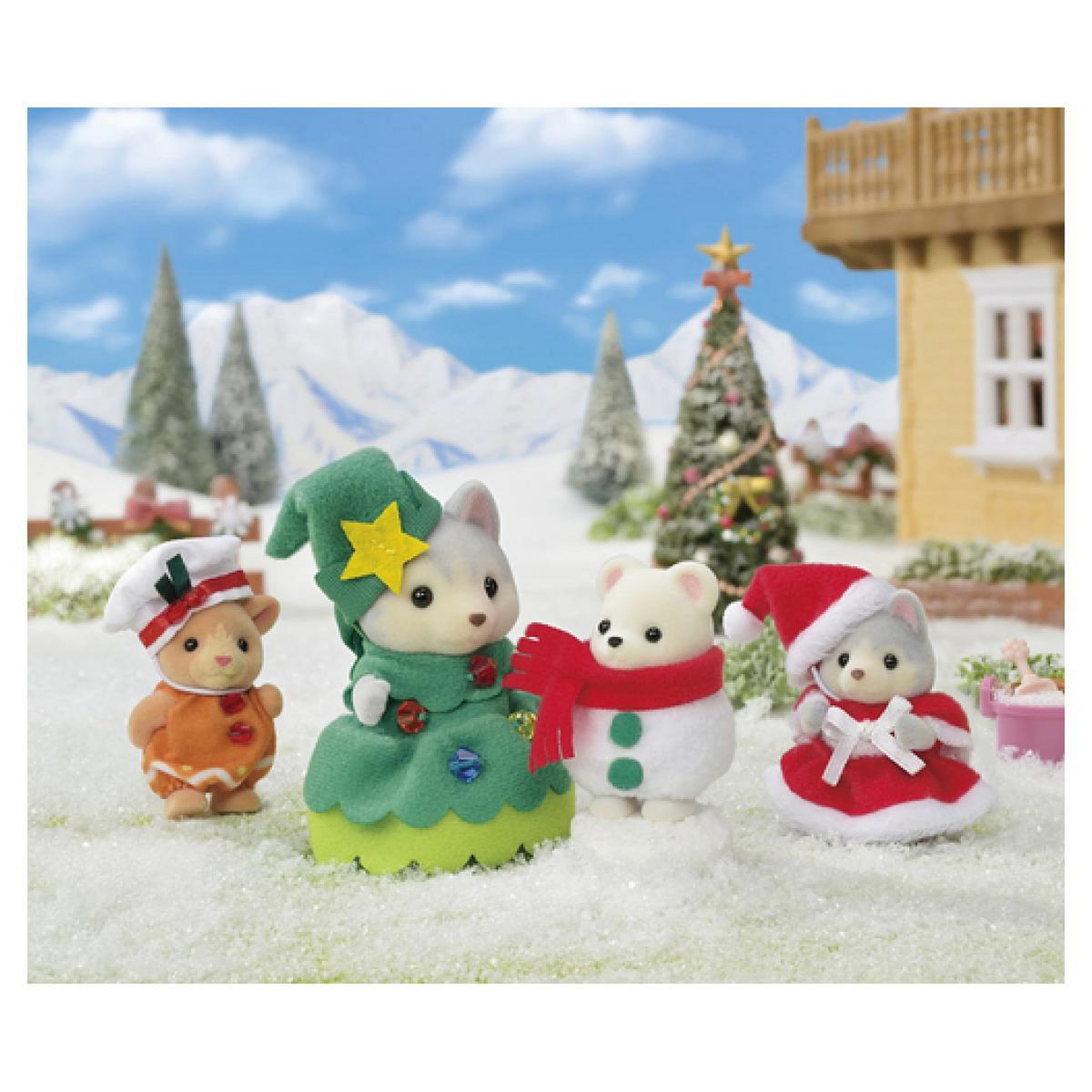 Sylvanian Families 5710 Le coffret de Noel -